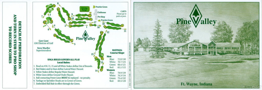 Pine Valley Country Club - Course Profile | Course Database