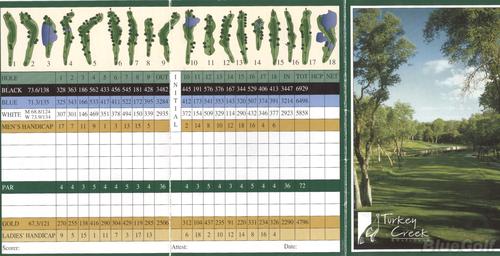 Turkey Creek Golf Club - Course Profile | Course Database