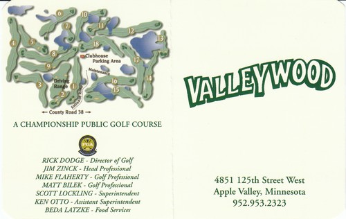 Valleywood Golf Course Course Profile Course Database Valleywood Golf Course Course Profile Course Database