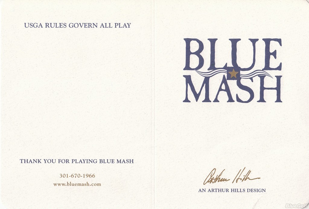 Blue Mash Golf Course Course Profile Course Database