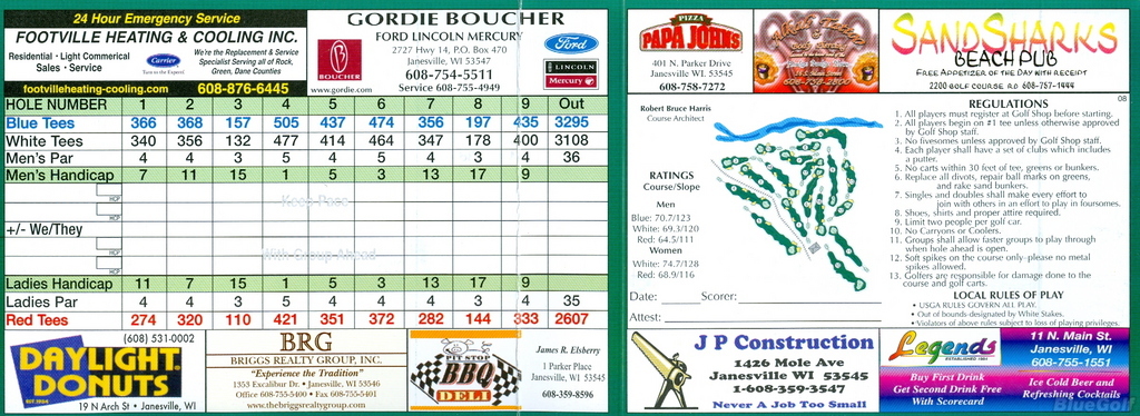 Janesville Riverside Golf Club Course Profile Course Database Janesville Riverside Golf Club Course Profile Course Database