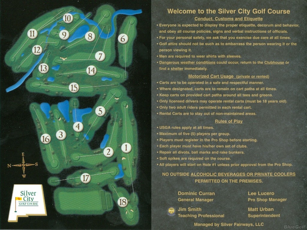 Silver City Golf Course Course Profile Course Database