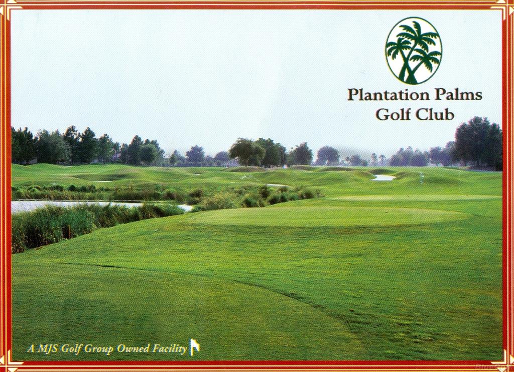 Plantation Palms Golf Club Course Profile Course Database