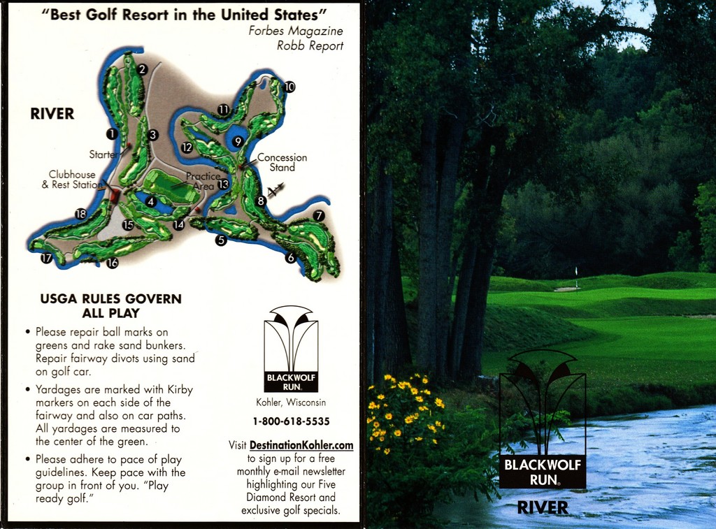 Blackwolf Run River Course Profile Course Database Blackwolf Run River Course Profile Course Database