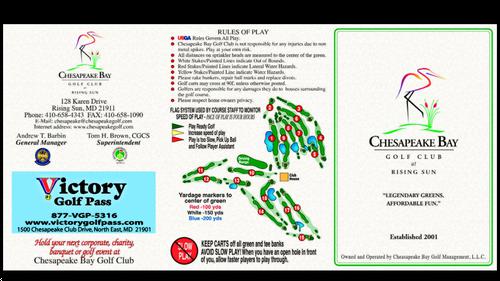 chesapeake bay golf club scorecard