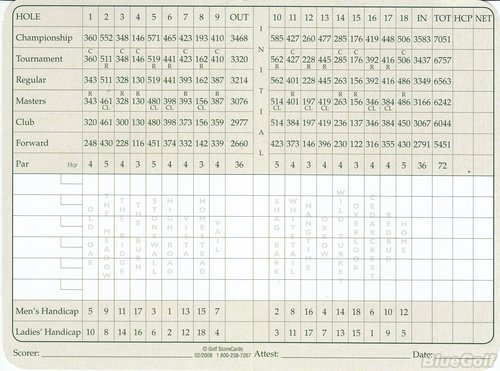 shadow glen golf club scorecard