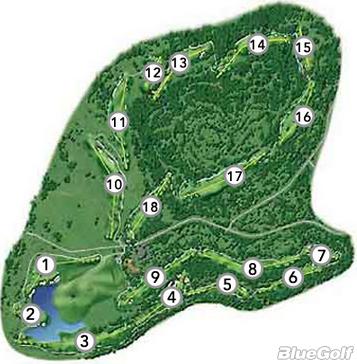 River Crossing Golf Club - Layout Map | Southern Texas PGA D