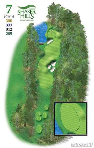 Shaker Hills Country Club - Hole 7 | Course Database