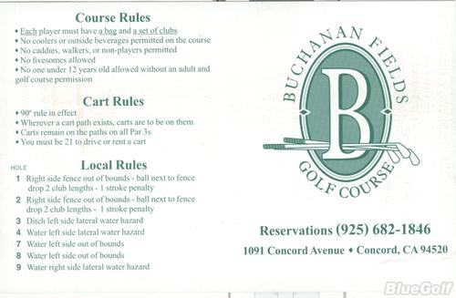 Skylinks at Buchanan Fields GC Course Profile Course Database Skylinks at Buchanan Fields GC Course Profile Course Database