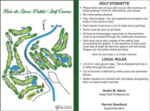 Bois De Sioux Golf Club - Course Profile | Course Database