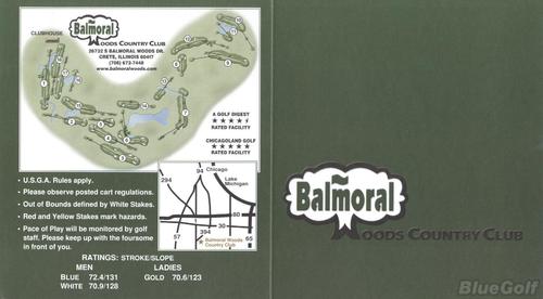 Balmoral Woods Country Club - Course Profile | Course Database