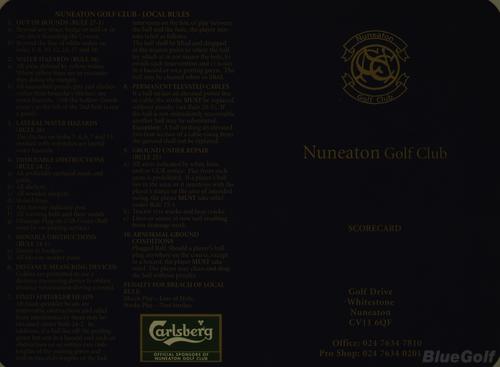 Nuneaton Golf Club