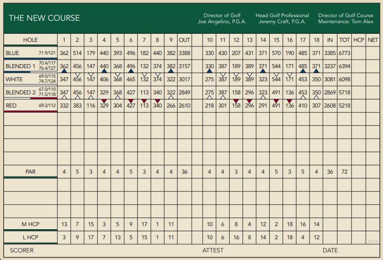 Grand Cypress Golf Club New Course Course Profile