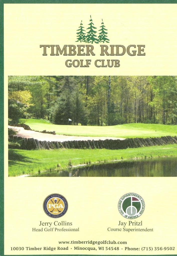 Timber Ridge Golf Club Course Profile Course Database