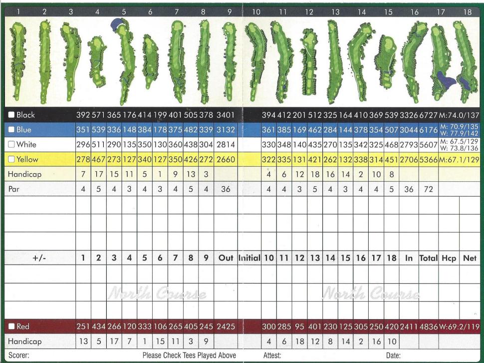 Earlywine Golf Course - North - Course Profile | Course Database