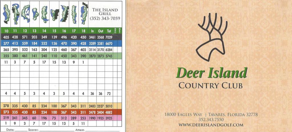 Deer Island Country Club - Course Profile | Course Database