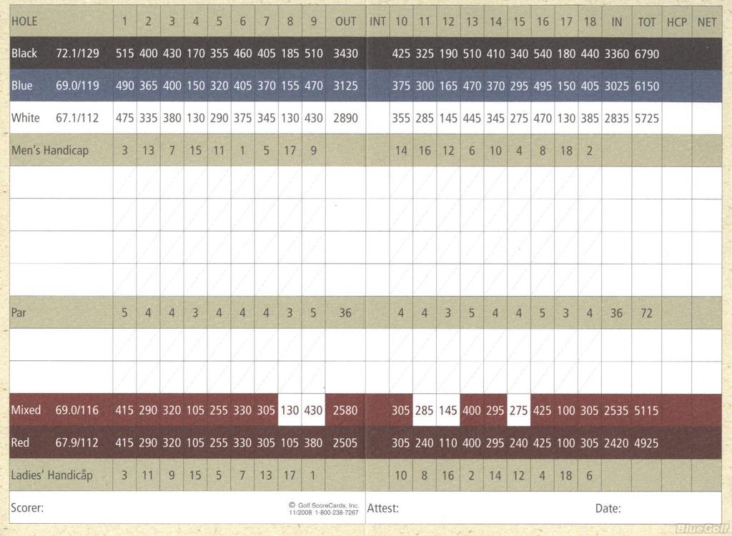 PebbleCreek Tuscany Falls Country Club Course Profile Course Database