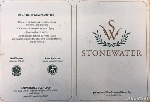 StoneWater Golf Club Course Profile Course Database StoneWater Golf Club Course Profile Course Database