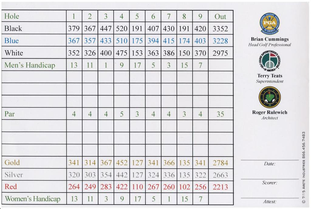 Fox Hollow Golf Club Course Profile Course Database