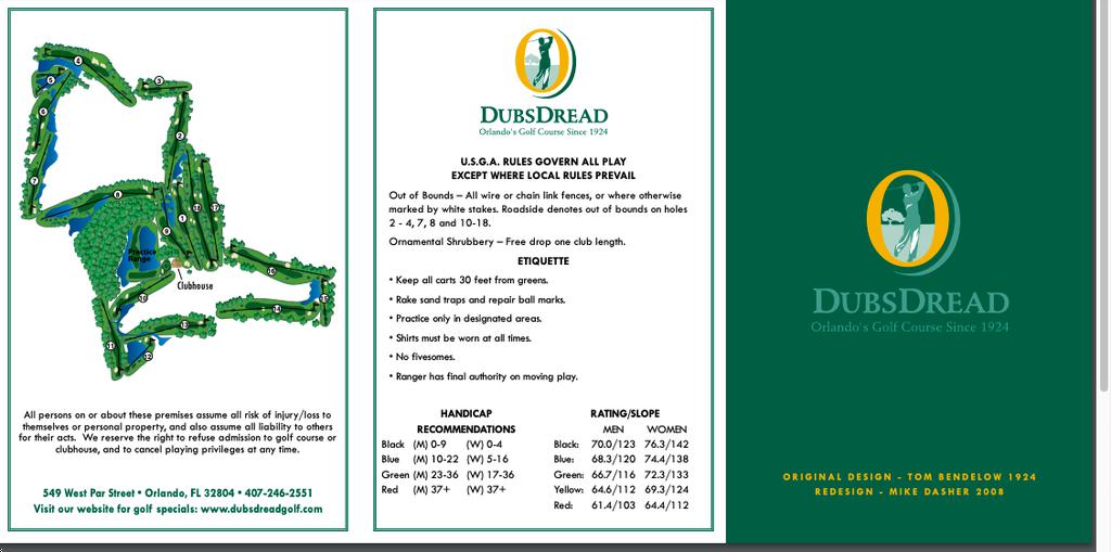 Dubsdread Golf Course Course Profile Course Database