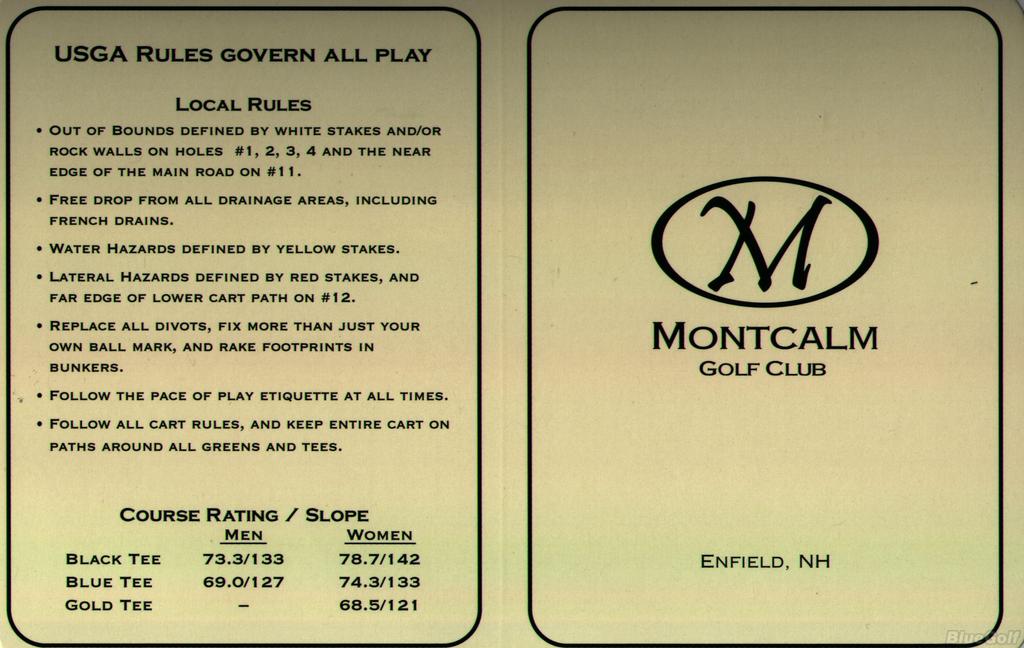 Montcalm Golf Club Course Profile Course Database Montcalm Golf Club Course Profile Course Database