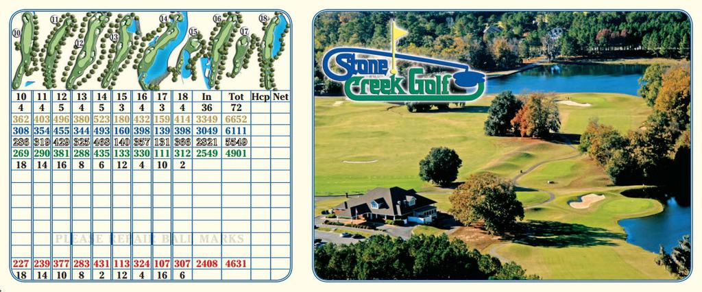 stoney creek golf club scorecard