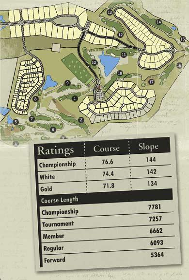 Kinderlou Forest Golf Club Layout Map Course Database