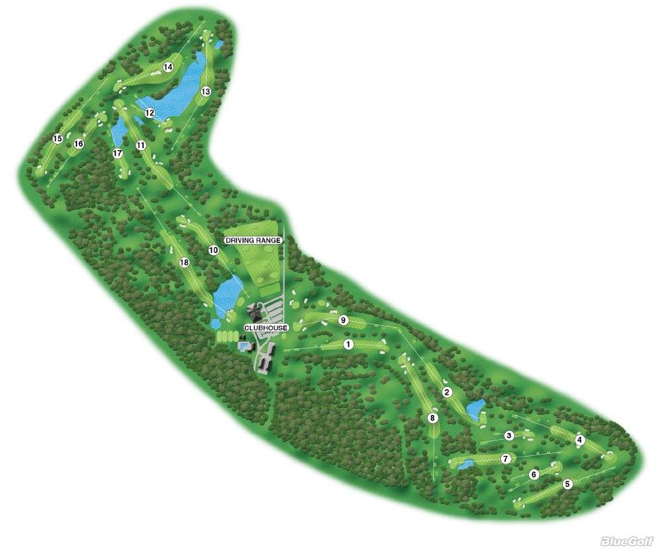 Orangeburg Country Club Layout Map Course Database