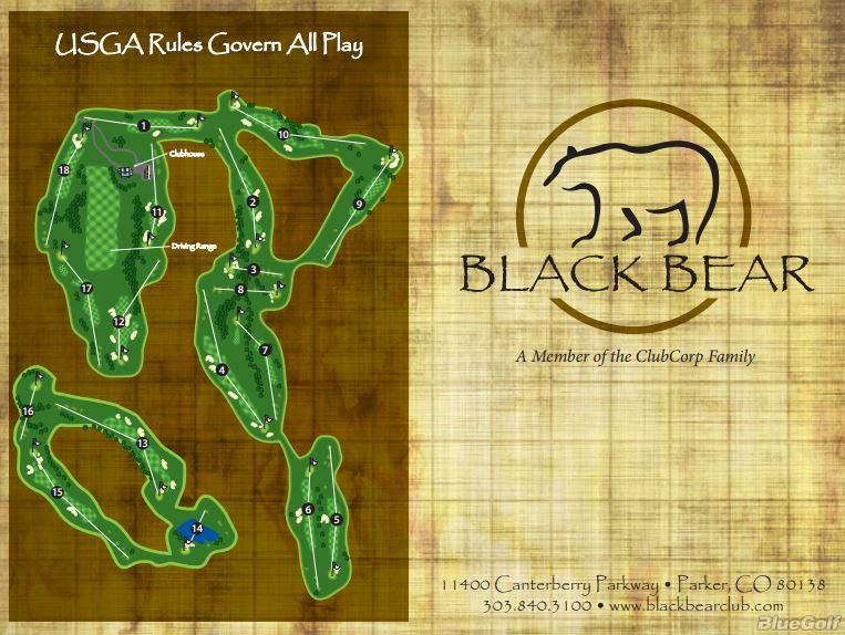 Black Bear Golf Club Course Profile Course Database