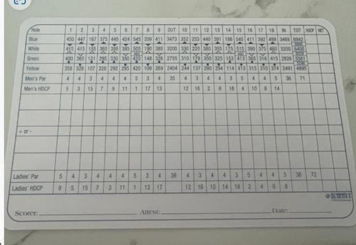 書 Katayanazu Golf Club 90 holes 90 Holes for $90 Dollars