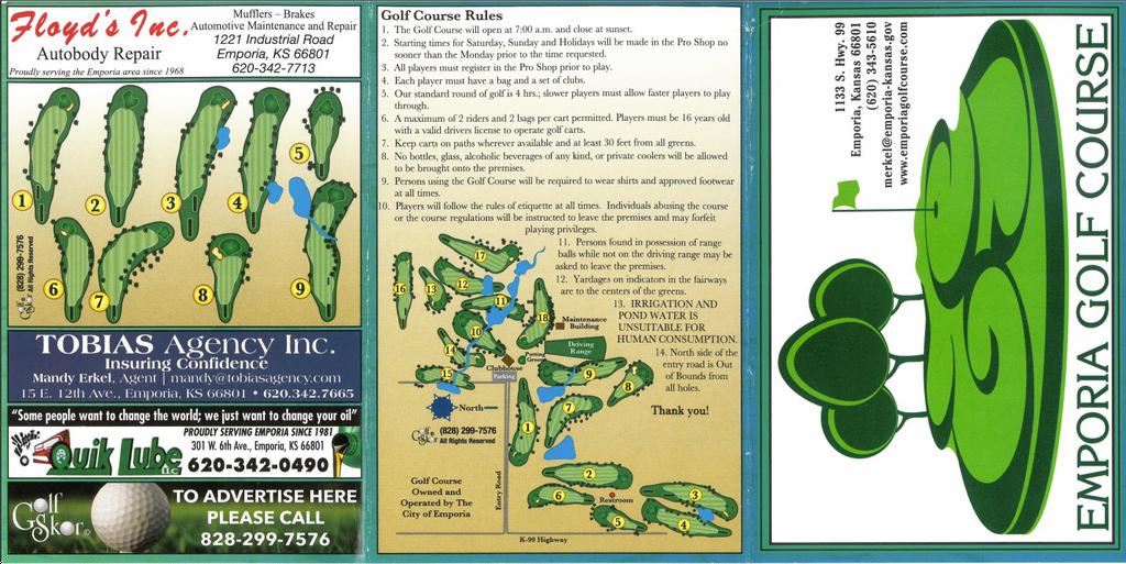 Emporia Municipal Golf Course Course Profile Course Database Emporia Municipal Golf Course Course Profile Course Database