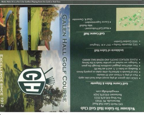 Galen Hall Golf Course Course Profile Course Database Galen Hall Golf Course Course Profile Course Database