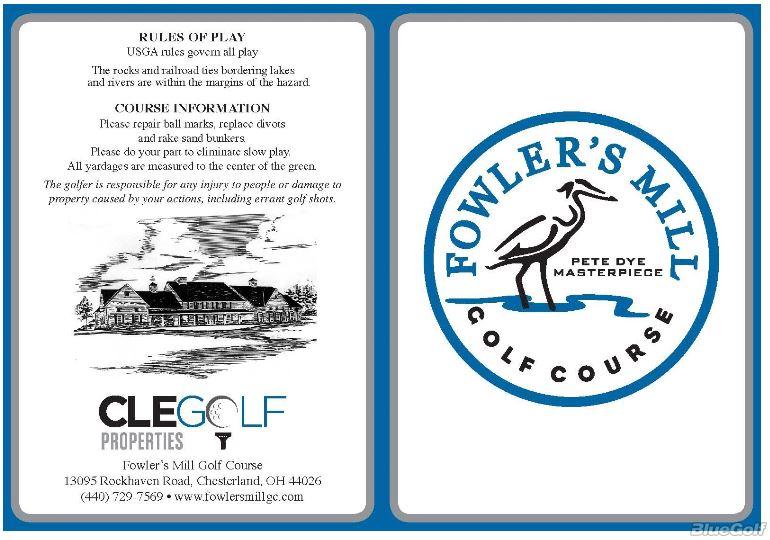 Fowler's Mill Golf Course Lake / Maple Course Profile Course Database