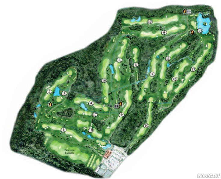 Aspen Golf Club Layout Map Course Database
