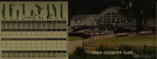 Cary Country Club - Course Profile | Course Database