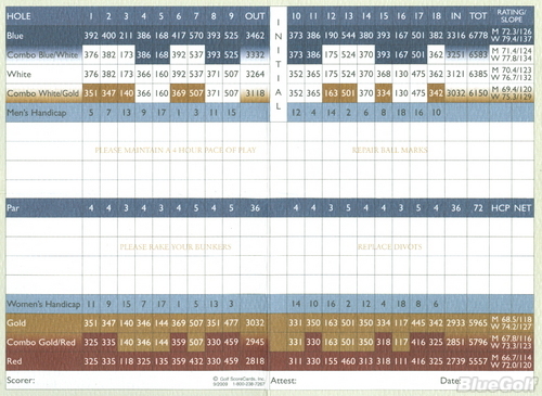 de Anza Country Club - Course Profile | Course Database