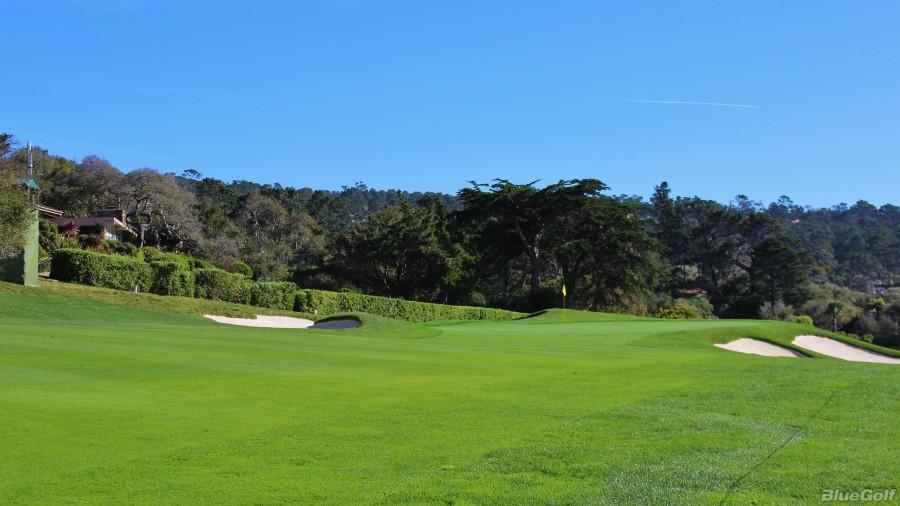 Pebble Beach Golf Links Layout And Map Course Database