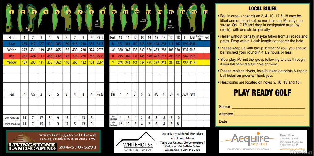 Clear Lake Golf Course Course Profile Course Database