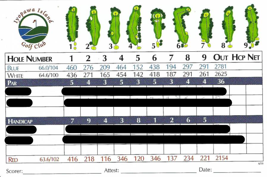 IYOPAWA ISLAND GOLF COURSE Course Profile Course Database