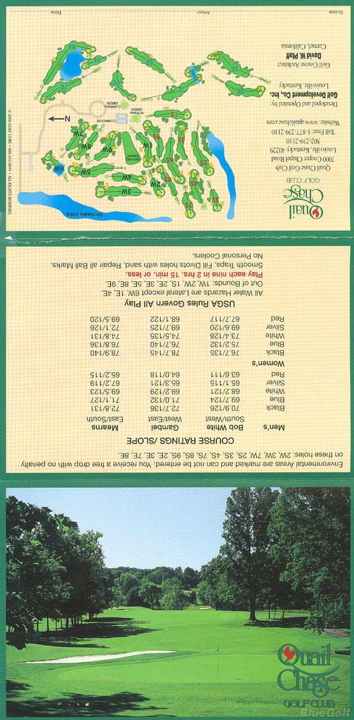 Quail Chase Golf Club East/South Course Profile Course Database