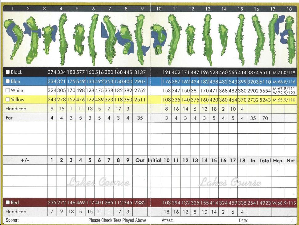 Earlywine Golf Course Lakes Course Profile Course Database Earlywine Golf Course Lakes Course Profile Course Database