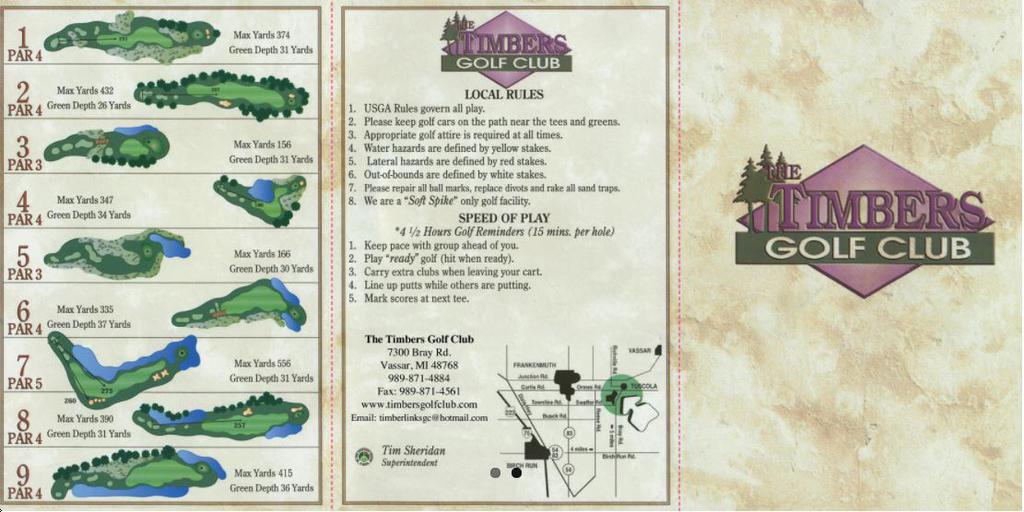 Timbers Golf Club, The Course Profile Course Database