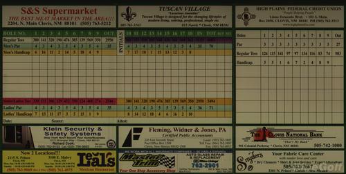 Clovis Municipal Golf Course Course Profile Course Database Clovis Municipal Golf Course Course Profile Course Database