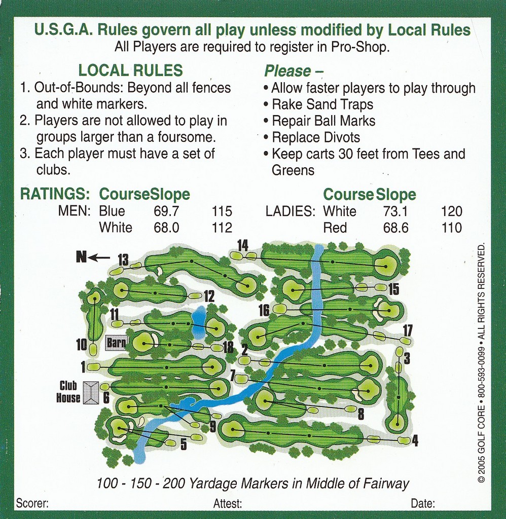 Sleepy Hollow Golf Course Course Profile Course Database