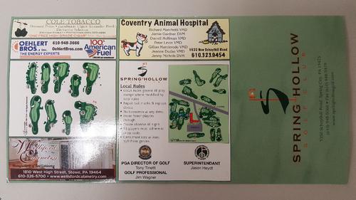 Spring Hollow Golf Club Course Profile Course Database