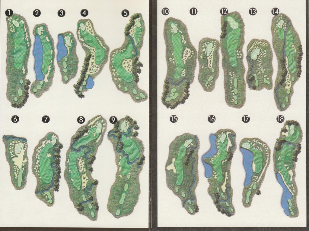 Actual Scorecard for Whistling Straits (Irish Course)