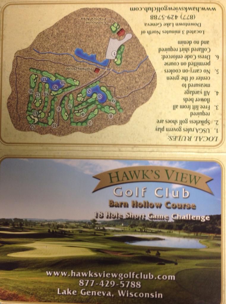 Hawk S View Golf Club Barn Hollow Course Profile Wisconsin