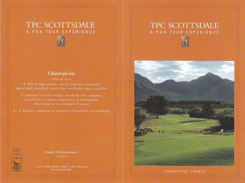 TPC Scottsdale - Course Course Profile | JGAA