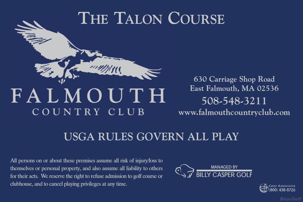 Falmouth Country Club Talon Course Course Profile