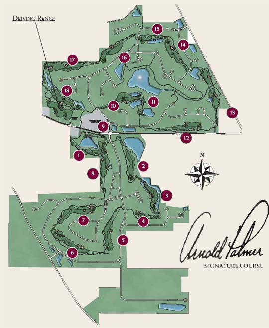 Hawthorn Woods Country Club Layout Map Course Database